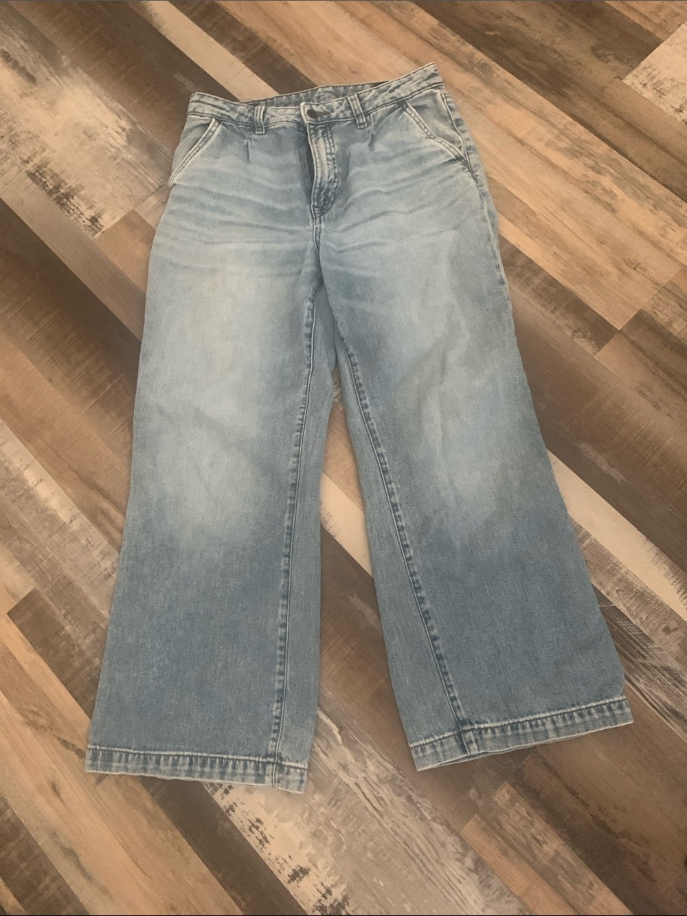 Buffalo High Rise Wide leg Cropped/Addison Size 29 (David Bitton )